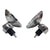 Bike Handle Bar Mirror Rear View With Folding  For Universal Bike Fitting