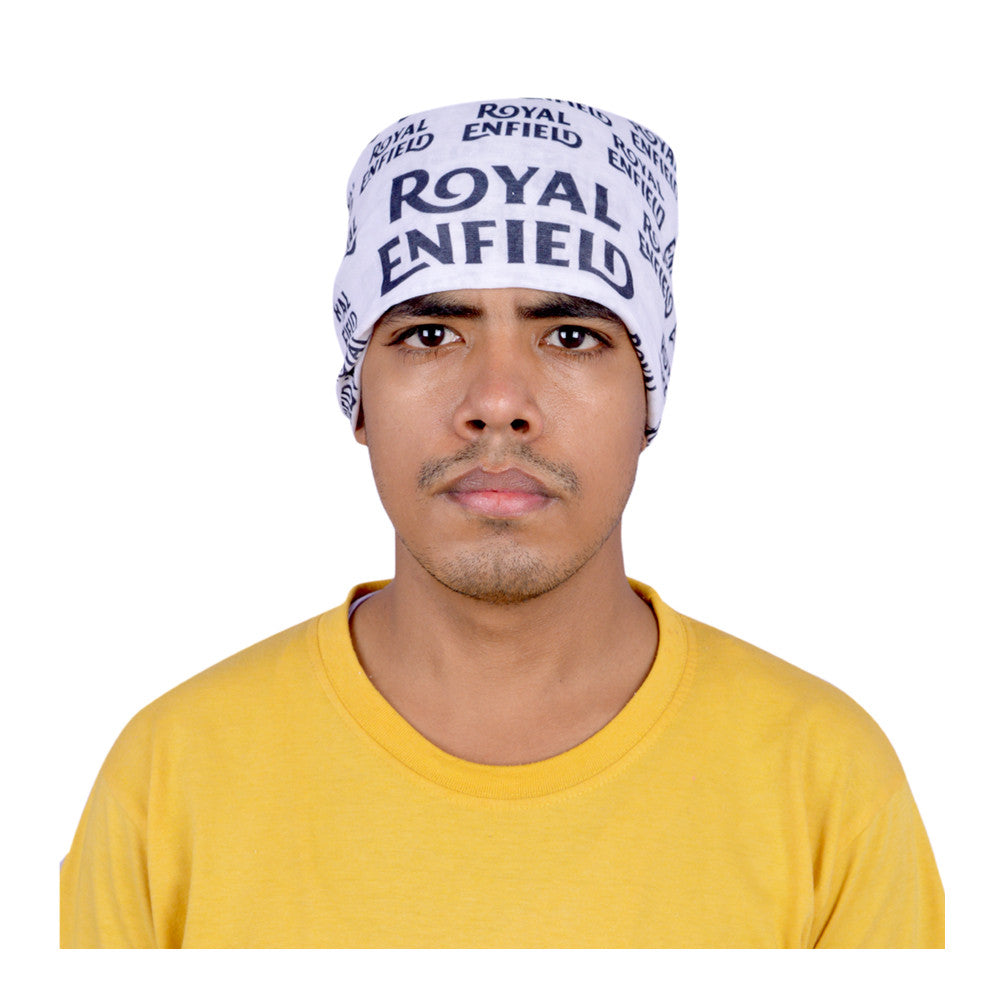 Stylist Bandanas Scarf face Mask printed Royal Enfield ride For