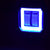 R.J.VON 2 LED  Bike Fog Light (Set of 3 Focus White Ring Blue ,20 W)