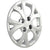 R.J.VON Premium Stylish Silver Colour Wheel Cover For All Car.(Set of 5 pcs)