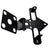 Premium Quality  Adjustable Tail Tidy Number Plate Holder  for All Bikes (Black).