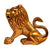 Brass sitting Lion For Royal Enfield All Models
