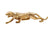 Brass Logo Standing Lion Emblem For Royal Enfield All Models