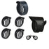 R.J.VON Grill Head light With Shade, Indicator, Tail, Eyes (Pack Of 8 Pcs)