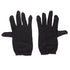 Cotton Hand Gloves Half Hand Gloves Cold & Sun Protective Black