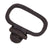 Black Rubber Front Mudguard Speedometer Cable Guide