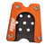 Premium Side Stand Extender Base for KTM All Model (Orange/Black)