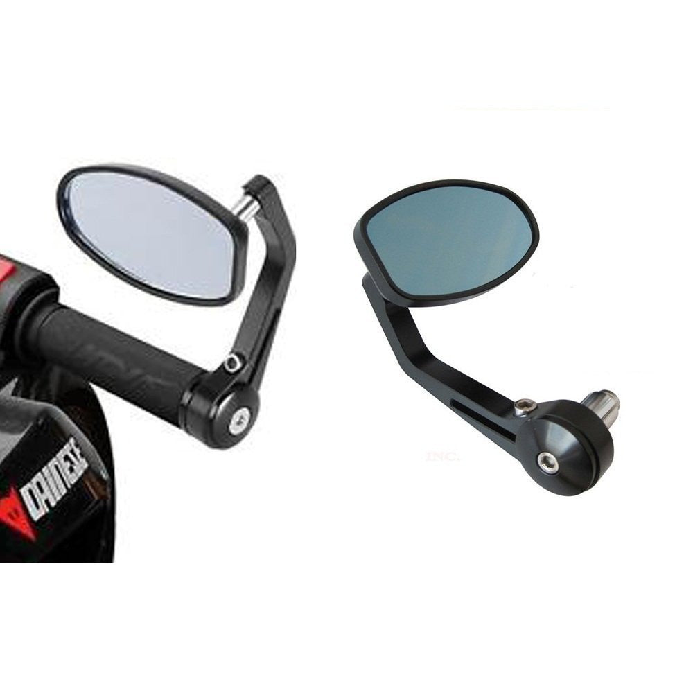 Stylist Side Handle Bar Mirror Oval Black – R J Express