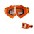 R.J.VON Gloves,Riding Goggle (Orange and Black)