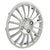 Stylish Silver Colour Wheel Cover For All Cars (Set Of 5)