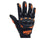 R.J.VON Gloves,Riding Goggle (Orange and Black)