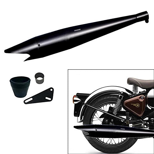 Premium Shark Muffler Silencer for Royal Enfield Classic