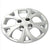 R.J.VON Premium Stylish Silver Colour Wheel Cover For All Car.(Set of 5 pcs)