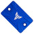 Decorative CNC Aluminium Alloy Disk Oil Cap Blue For Yamaha MT 15 Model