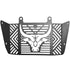 R.J.VON Premium Quality Radiator Grill Guard Bull Face For KTM adventure 390