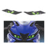 R.J.VON - Decorative Bike Headlight Devil Eyes Sticker for Yamaha R15 All Model