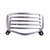 R.J.VON Bullet Tail Light Grill Chrom