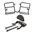 Side Saddle Stay with Luggage Carrier,Cushion Adjustable Backrest Black For - Royal Enfield Classic 350/500 cc