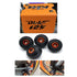 KTM Duke Wheel Frame Sliders Crash Protectors with Front Disc Oil Cap (Pack of 4 Pcs) for KTM Duke 125 cc