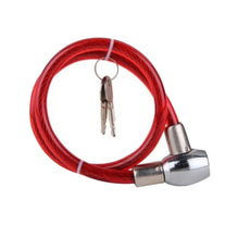 Helmet lock Heavy Duty Cable Lock for Bike, Helmet, Steel Keylock