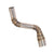 Stainless Steel Mid Exhaust Bend Pipe  For KTM RC,DUKE BS6