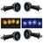 Universal Bike Yamaha Led Indicator Double Colour Yellow and Blue Pack of 4 Pcs.For Yamaha Bike All Model