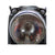 R.J.VON Headlight Grill Indicator Grill With Cap Skull Face Tail Light Eyes Grill Set Of 8Pcs, (BLACK)