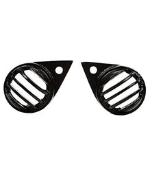 Grill Combo Headlight Projector,Indicator,Tail light Grill With cap Eyes Grill Black