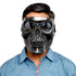 R.J.VON Unique Skull Face Mask Motorcycle Goggle