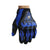 R.J.VON AXE Bike Riding Hand Gloves Full Finger (Blue)