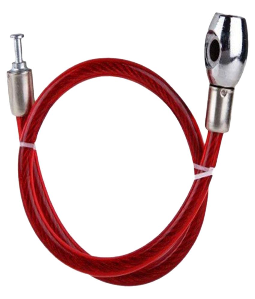 Helmet lock Heavy Duty Cable Lock for Bike, Helmet, Steel Keylock