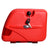 Bike Luggage Side Box Small Universal Fitment Clamp (Red)