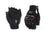 R.J.VON Biker Motorcycle Riding &Touring Hand Gloves Half Finger (Black)
