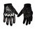 R.J.VON AXE Bike Riding Hand Gloves Full Finger (Black)