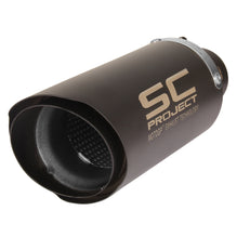 Universal Bike Exhaust Black Straight