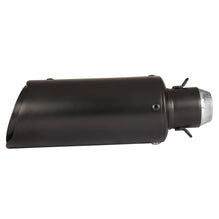 Universal Bike Exhaust Black Straight