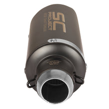 Universal Bike Exhaust Black Straight