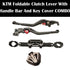 R.J.VON Premium  Brake Clutch Lever,Handle bar with Mobile holder and Key cover Combo for  KTM DUKE/RC- 200/390