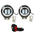 Led Fog Light With Blue Ring 20 W (Pack of 2 Pcs)