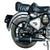Royal Gun Single Exhaust Silencer With Heavy Exhaust Pipe For Royal Enfield Classic,Electra,Standard 350 & 500 ,BS4,BS6