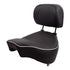 Premium Royal Cruiser Back seat with Back rest (Black) for Royal Enfield Classic,Standard,Electra,Thunderbird 350/500