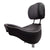 Premium Royal Cruiser Back seat with Back rest (Black) for Royal Enfield Classic,Standard,Electra,Thunderbird 350/500