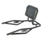 R.J.VON - Royal Backrest with Cushion Black For -Royal Enfield Classic 350/500