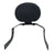 Premimum Quality Metal Backrest For Royal Enfield Reborn Classic 350 (BLACK).