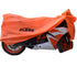 Bike Body Cover With Mirror Pockets Yellow - KTM All Model