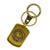 R.J.VON Premium Metal Key Chain Made Like Gun design (Golden)