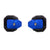 R.J.VON KTM Frame Slider With Fitting Clamps Black/Blue