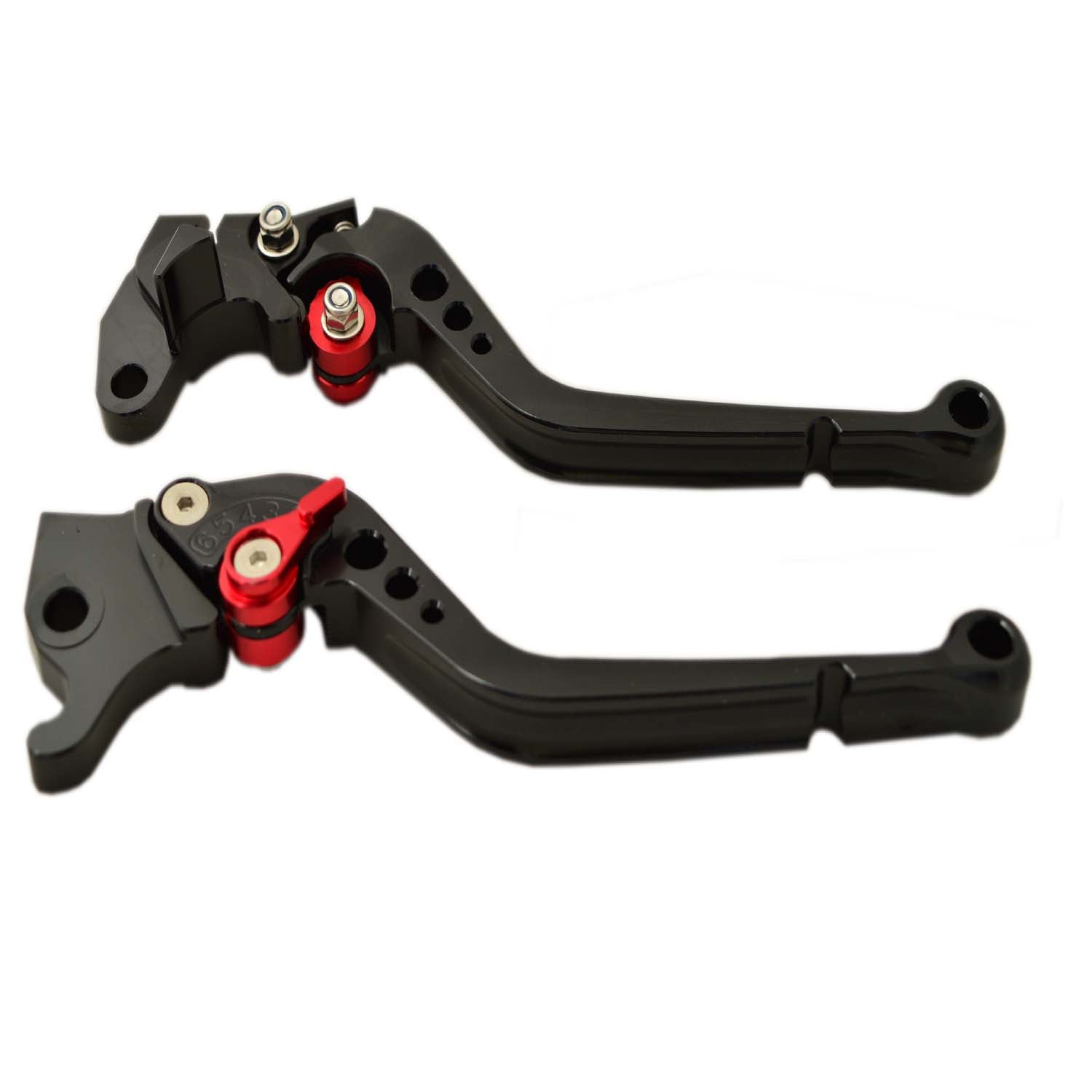 FXCNC CNC Clutch & Brake Lever Set – Purple Billet Aluminum, Fits Yamaha YZF R1/R3/R6, MT-07/09, FZ1, FZ6, XSR & More