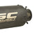 Premium Universal Bike Exhaust Silencer SC Project Straight (Black)