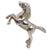 Bike Decorative Chrome Front  Horse Running Mudguard